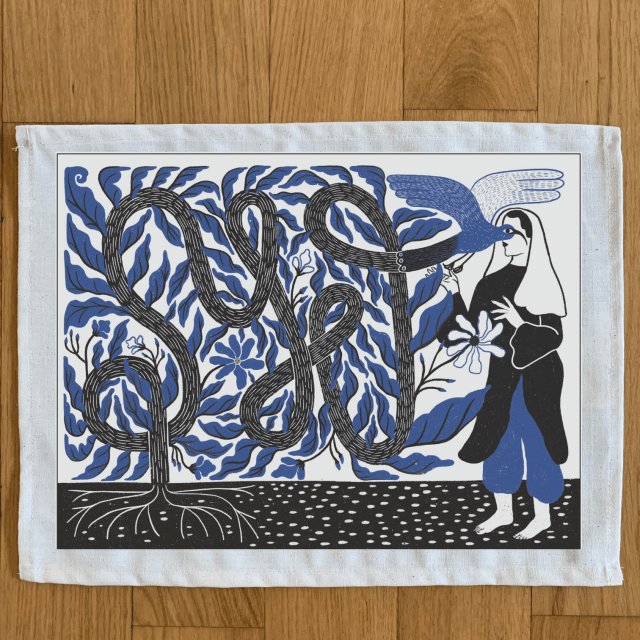 Tovaglietta di cotone/ Libano by Sara Stefanini