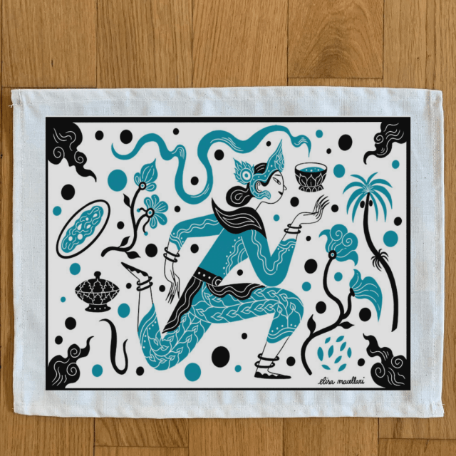 Tovaglietta di cotone/ Thailandia by Elisa Macellari