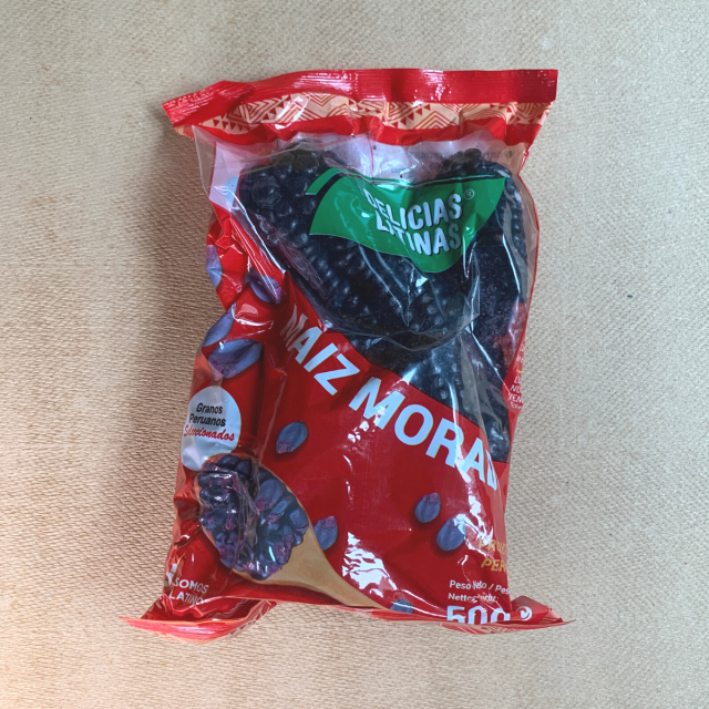 Maiz Morado (mais viol) peruviano